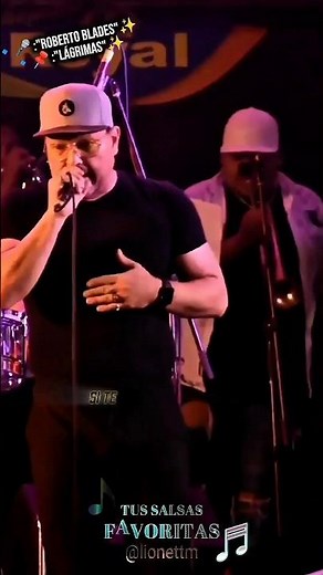 🎤 :"ROBERTO BLADES"✨📌 :"LÁGRIMAS"✨. #robertoblades #lagrimas #salsaromantica #orquestainmensidad