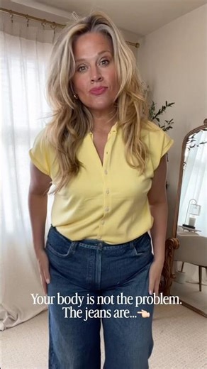 Your Body Is NOT the Problem… These Jeans Are the Fix | Midlife Midsize Jeans That Actually Flatter