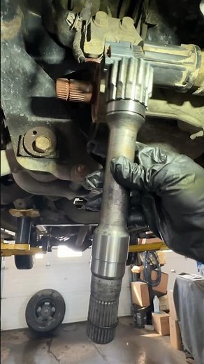 Replace intermediate shaft on Ram 1500 #automobile #mechanic#4wd #intermediate