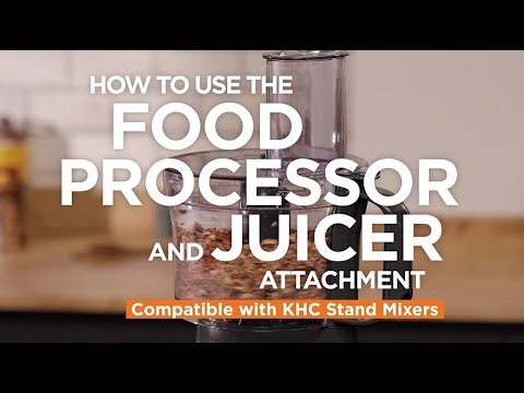 Multi Tasker | How to use the food processor and juicer attachment