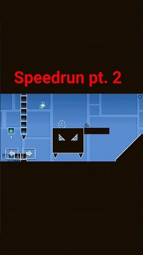 Geometry dash platformer speedrun #geometrydash #geometrydashchallenge #platformer