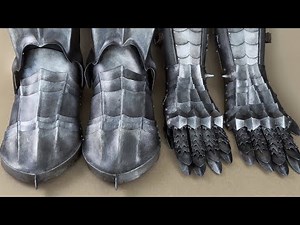 Paint Effect that Transforms Plastic into Steel | LOTR Ringwraith Armor (Pattern Available)