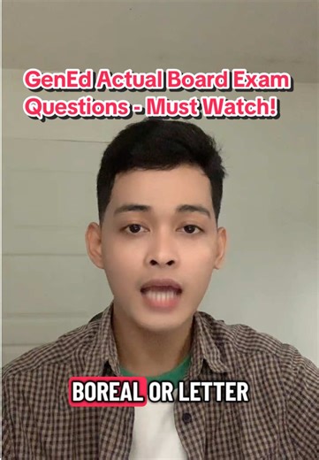 Random Actual Board Exam Questions - Must Watch!