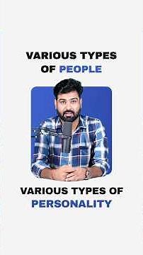 Types of People and Personalities: Simple English Learning Guide #englishlearning #motivation