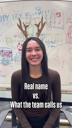 USC Spirit Leaders - Cheer on Instagram: "Real names vs. What the team calls us 😉 #happyholidays #usccheer #trojans #nicknames #fyp"