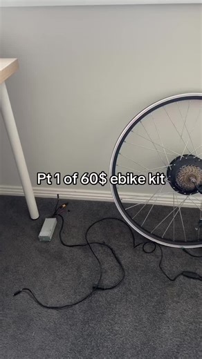 Affordable Electric Bike Conversion Kit for $60