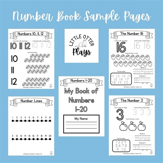 Math Fluency Packet for Kids | Number Math Kids PDF | at Home Kindergarten Learning | Homeschool - Etsy