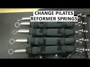How to change springs on your Pilates reformer