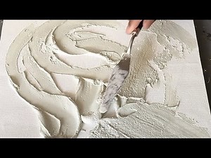Mastering TEXTURED ABSTRACT Art / Canvas Painting / Step by step Tutorial