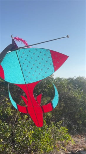 ติดดอกยังไม่เสร็จพามาลองก่อน🐃🩵❤️#ว่าวควายสงขลา #ว่าวควายปักษ์ใต้ #ฟีดดดシ