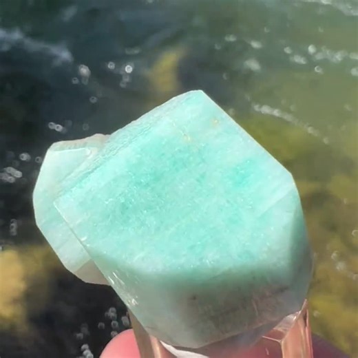 Colorado Amazonite Crystal Cluster Specimen From Jefferson County Colorado • 25 Grams Excellent Termination Mineral Microcline Blue - Etsy