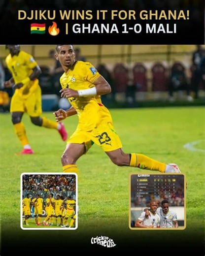 Ghana 1-0 Mali | Djiku’s Goal Secures Black Stars’ Vital Win | World Cup 2026 Qualifiers