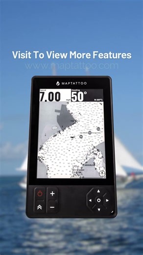 MAPTATTOO E-Ink Chartplotter: Fast Forward Feature