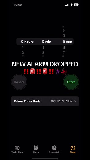 New Dropping Alarm for Dancing Wake Up 🚨💃🏾🕺🏿