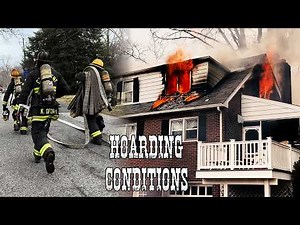 Hoarding Conditions Delay Water Application | Fire Showing 2nd Floor - Wilmington, DE