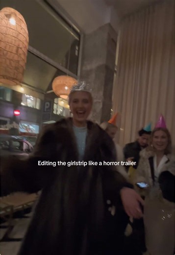 Editing the Girlstrip Video as a Horror Trailer