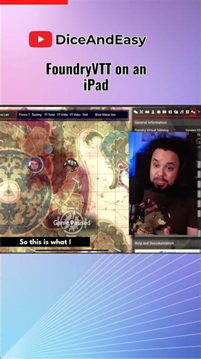 Don't forget to change this setting for TouchVTT! Enjoy using Foundry VTT on your tablet! #dnd