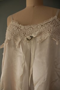 Baby Doll Rosette Mod Lace Slip Dress - Etsy UK