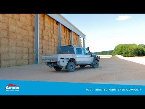 Tom's Hay Shed Setup and The Advantage of Working With People Who Get It.