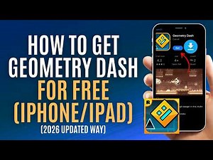 How to Get Geometry Dash For Free - iPhone/iPad (2026 Updated Way)