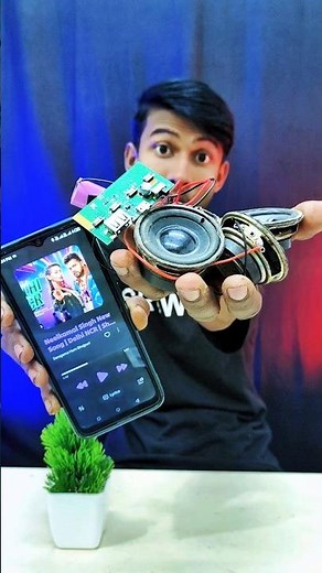 Bluetooth Speaker At Home | Mini Bluetooth Module Speaker Testing | #shorts #electronics #experiment