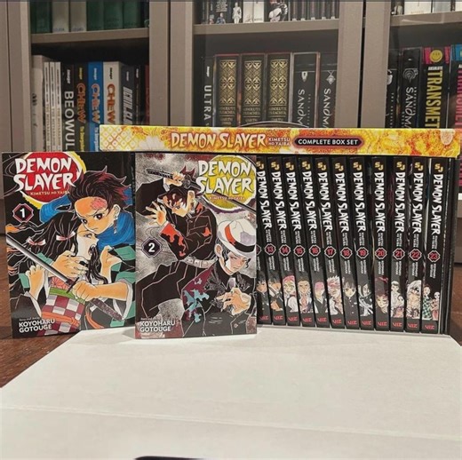 Demon Slayer Manga Box Set Vol 1–23 | Complete 23 Volume Collection | Kimetsu No Yaiba Book Set | Anime Gift | English Edition - Etsy Canada
