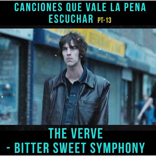 The Verve Bittersweet Symphony - Classic Rock Music Video