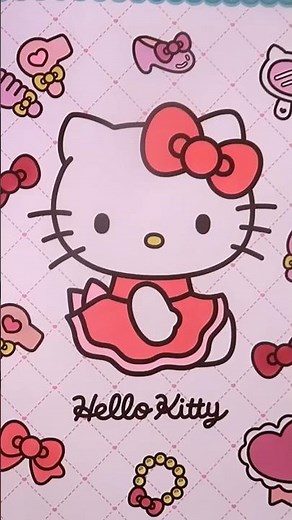 Coloring | 🎀헬로키티 색칠하기🎈 | Hello kitty coloring pages