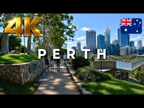 Kings Park Perth Walking Tour (4K) 🇦🇺 | The Greatest City Park