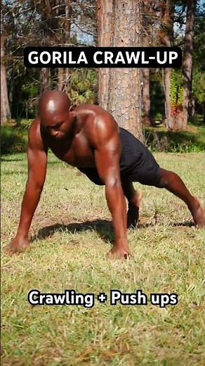 Build Strength, Mobility & Coordination with Gorilla Crawl-Ups 🎯