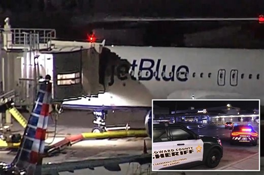 Badly decomposed bodies found in plane’s wheel well after Jet Blue flight from JFK