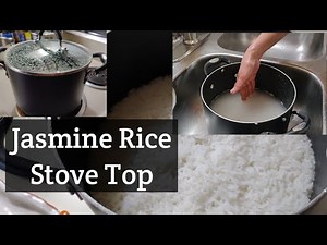 How to cook Jasmine Rice on the stove top | Angelmay Bisaya-American