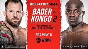 Ryan Bader vs Cheick Kongo 2 - Bellator Paris - Date, heure et Résultats - Combat - Boxemag