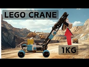 Heavy Duty Crane Using Lego Spike
