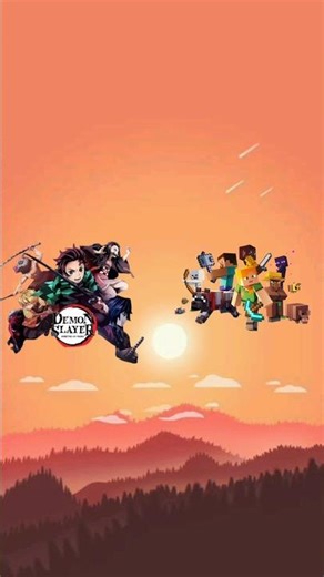 “Minecraft Verse vs Demon Slayer Part 2 🔥 Who Is Stronger?” #minecraftanime #minecraft