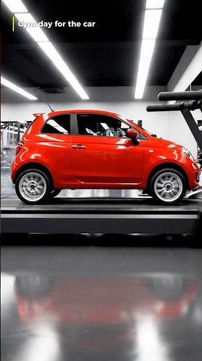 This Car Hit the Gym and Got on a Treadmill! 😂🔥