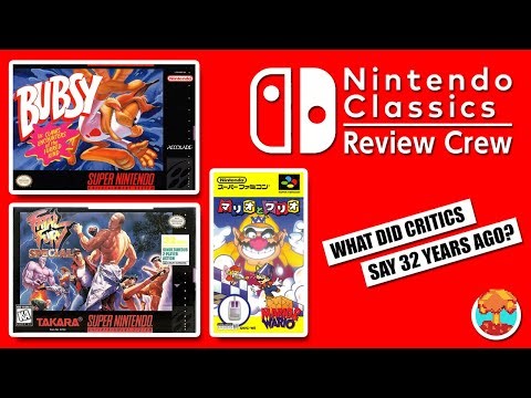 1990s Critics Review Bubsy, Mario & Wario and Fatal Fury 2 Special on Super NES (Nintendo Classics)