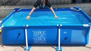 Arisu Bubble Wrap Solar Pool Cover Round for Above Ground Pools Heat Insulation Swimming Pool Solar Cover for Frame Pools Paddling Pools