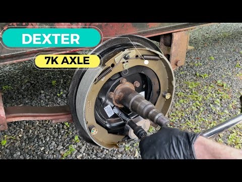 Electric Trailer Brake and Bearing Replacement (14k Gooseneck Trailer)