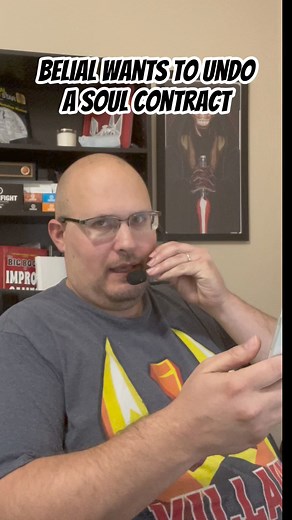 1.1M views · 51K reactions | John receives a call from Belial about a curse he heard from a human that impressed him. Belial wants to let the human out of the binding soul contract. | Villain Support | Facebook