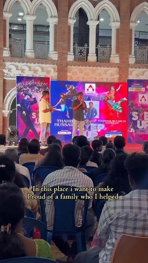 65K views · 5.5K reactions | At Rank A Dance Studio's Step Up Annual Dance Showcase 2024, we were invited as a chief guest. 輸❤️ We called a physically challenged family we had previously helped and gave them money for their children's school fees. ❤️ Their children achieved the TOP RANK in school.  My goal is to make others' lives happy and live happily.❤️ #reels #muyarchipayanam #school ## | Thahir Hussain | Facebook