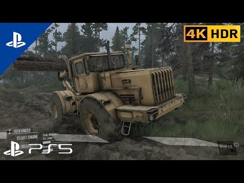 MudRunner – How to Use the K-700 for Transporting Logs #2