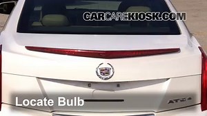 3rd Brake Light Bulb Replacement on a 2014 Cadillac ATS 2.0L 4 Cyl. Turbo