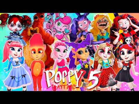🔥✨ Talking Angela 2 | Poppy Playtime 5 | TOP Game Characters | Cosplay Makeover ✨🔥