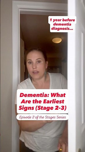 Dementia: What Are The Earliest Signs (Stage 2-3) Episode 2 of the Stages Series #dementia