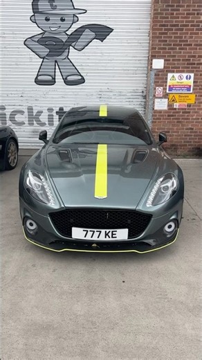 A rare car indeed - Aston Martin Rapide AMR