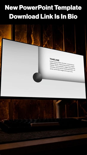 The Link To Download All The Templates Is In The Bio ✨️ #powerpoint #presentation #tutorial #ppt