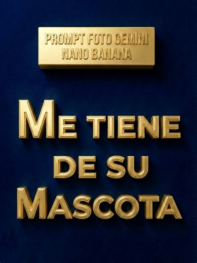 prompt foto gemini nano banana me tiene de su mascota foto gemini #foto #gemini #nanobanana #ia #inteligenciaartificial