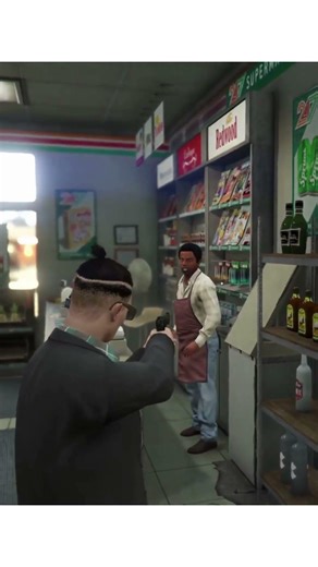GTAv super market robbery #gta5 #gtaonline #gaming #gtav
