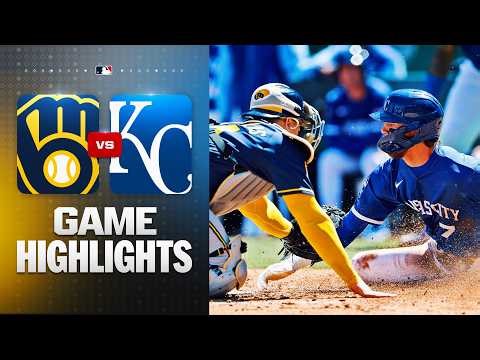 Brewers vs. Royals Game Highlights (4/5/26) | MLB Highlights